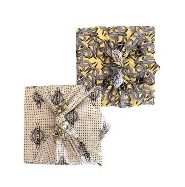 FabRap Gift Wrap Wiederverwendbare Geschenkverpackung - FabRap (doppelseitig) von FabRap Gift Wrap