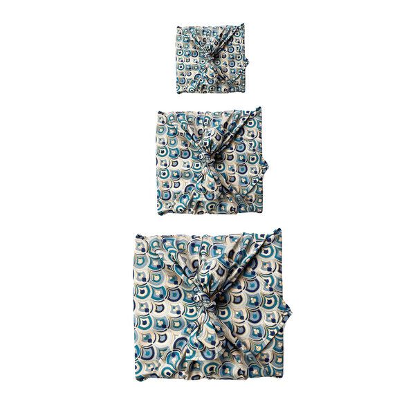 FabRap Gift Wrap Wiederverwendbare Geschenkverpackung - FabRap Set mit drei Größen (einseitig) von FabRap Gift Wrap