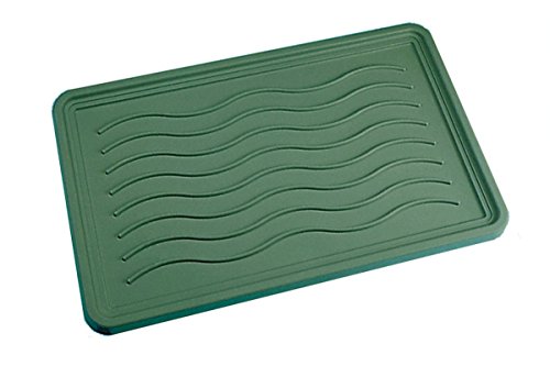 Faba Home Schuhabtropfschale Schuhwanne, Wellenmuster, Grün, extra stabil, Topfuntersetzer, Kofferraumwanne, Schuhablage 68 x 43 x 2 cm Faba Home Schuhabtropfschale Schuhwanne, Wellenmuster, Grün, extra stabil, Topfuntersetzer, Kofferraumwanne, Schuhablage 68 x 43 x 2 cm von Faba Home