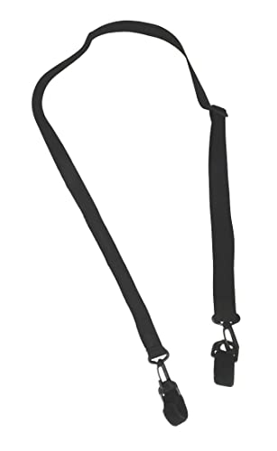 FabaCare Krückengurt ReboFlex, elastisches Krückenband für Gehhilfen, Gurtband für Unterarmgehstützen, Halteband für Gehhilfen, Länge: 94-172 cm, schwarz von FabaCare