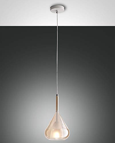 FABAS 3481-40-125 LILA AUS GLAS AMBRA E27 40W Ø 500 mm von Fabas Luce