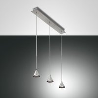 Fabas Luce Delta LED Pendelleuchte, 3-flg. von Fabas Luce