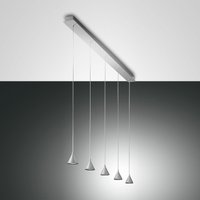 Fabas Luce Delta LED Pendelleuchte, 5-flg. von Fabas Luce