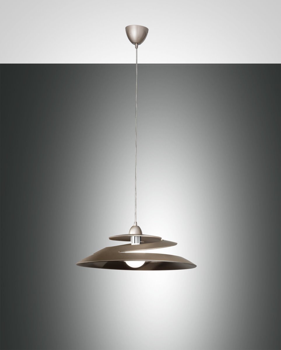 Hängelampe bronze E27 Fabas Luce Aragon dimmbar 530mm von Fabas Luce