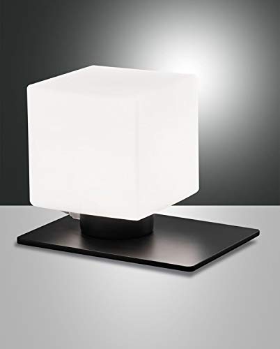 LED Tischleuchte ZARA, G9 LED, 1x 3W, 3000K, 220lm, IP20, schwarz von Fabas Luce