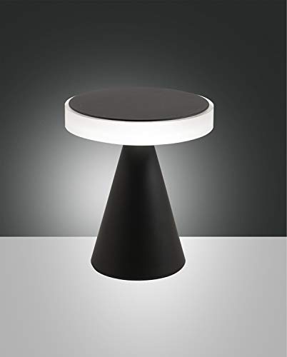 LED Tischleuchte schwarz satiniert Fabas Luce Neutra 720lm von Fabas Luce