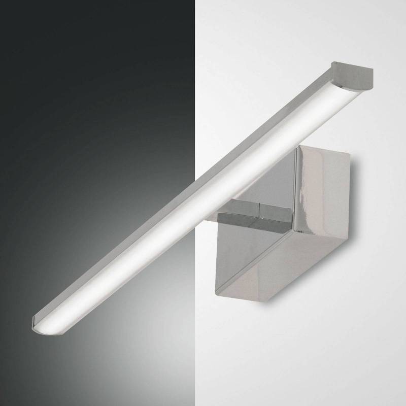 LED-Wandleuchte Nala, chrom, Breite 50 cm von Fabas Luce