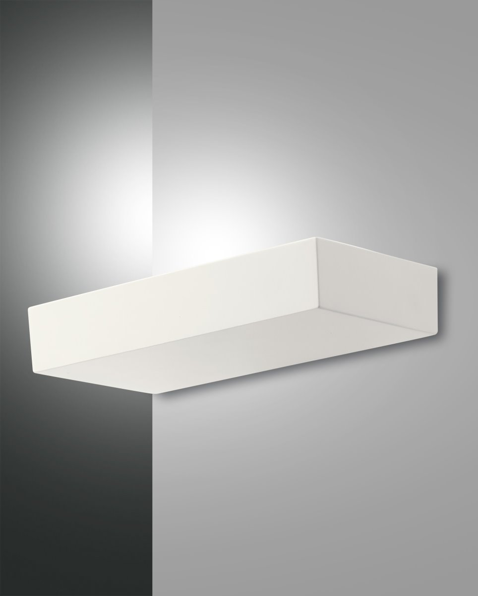 LED Wandleuchte weiß Fabas Luce Emma 2900lm 3000K dimmbar von Fabas Luce