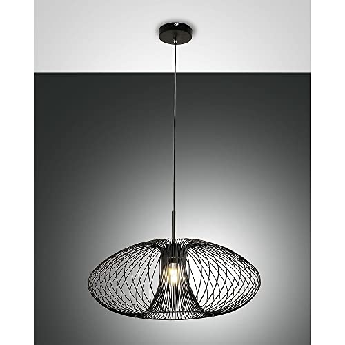 Fabas Luce Pendelleuchte FASSA, E27, IP20, schwarz von Fabas Luce