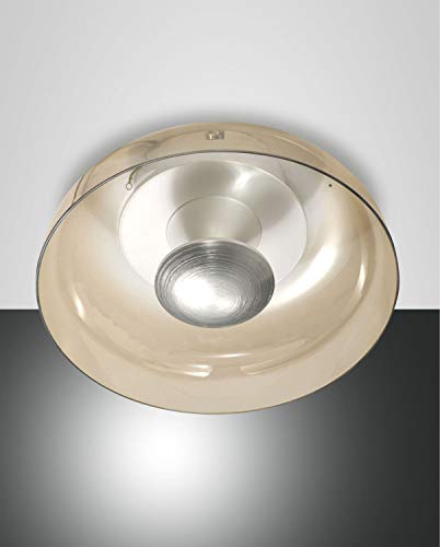 FABAS LUCE 3463-61-125 Deckenleuchte VINTAGE LED DIMMBAR IN Glas AMBRA 15W von Fabas Luce