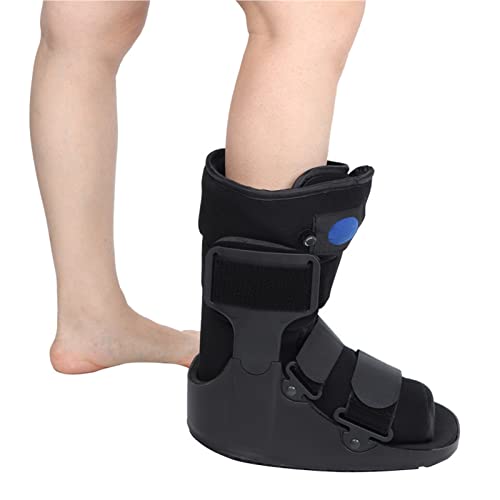 Air Cam Walker Frakturstiefel, Kurzer Air-Walker-Stiefel, Orthopädischer Stiefel für Gebrochenen Fuß, Verstauchten Knöchel, Frakturen, Vollständiger Schutz, mit Gassack (L) von Fabater