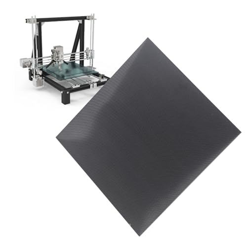 Druckplatte aus Gehärtetem Glas für CR 10 S5, für T500, 3D-Druckerplattform, Gehärtete Bauplatte, 510 X 510 X 4 Mm Große Glasbauplatte mit Starker Haftung von Fabater