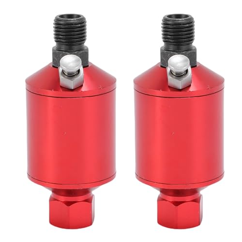 Fabater 1/4in NPT -Inline -Filter Effizienter Aluminiumlegierungluftleitungsfilter für Pneumatische Werkzeuge Personen (Rot) von Fabater