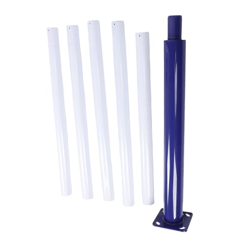 Fabater 20 Fuß Hohe Straßenlampenpol Metal Split Light Post Kit für Solarlampen, für Außenbeleuchtung. von Fabater