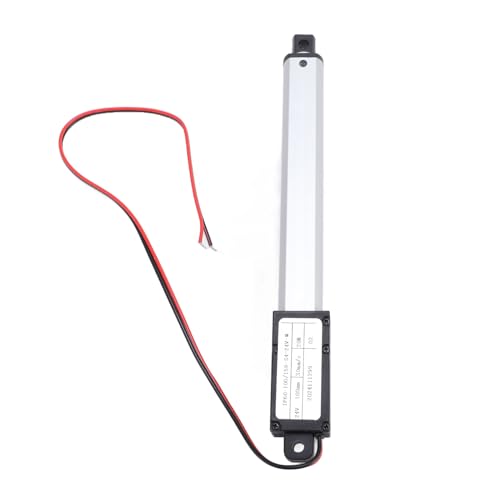 Fabater 24 V Mini Linearer Aktuator Überstromschutz 20n Schub, 100 Mm Hub Kleiner Elektrischer Linearer Aktuator für Sofa -TV -Liftfenster Aluminium von Fabater
