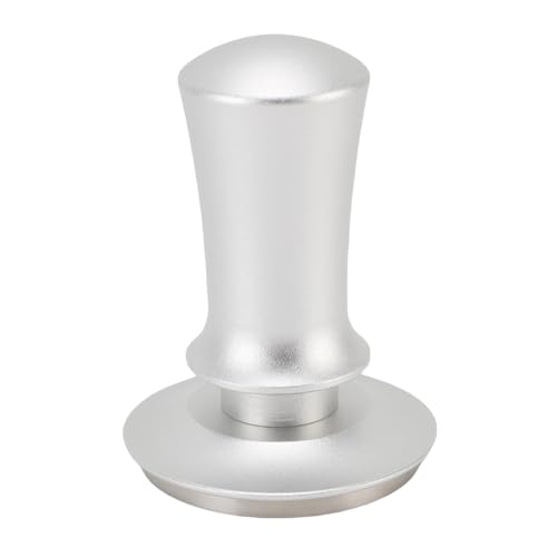 Fabater 304 Edelstahl -Kaffeemanipulationen, Skala, Verstellbare Kaffeepulverpresse, Hammer für das Hausgebäude, 58 Mm (SILVER) von Fabater