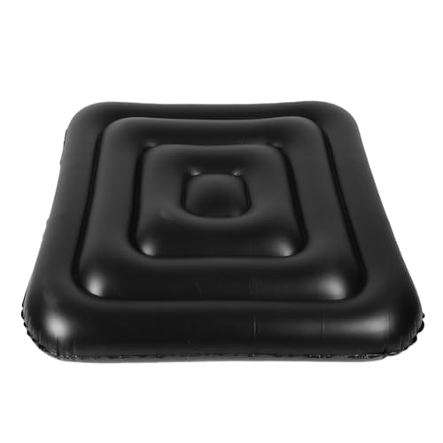 Fabater 4,2ft Aufblasbarer Whirlpools -Abdeckung, Energiesparender Deckel für Quadratische Whirlpools, Faltbarer Schutzregenüberlaufabdeckung für Aufblasbare Außenwolken (ohne Griff) von Fabater