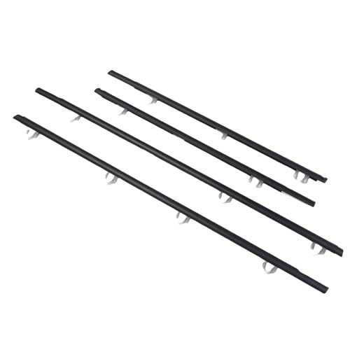 Fabater Außentürfenster Weatherstrip Seal Set Hochleistungswaterpoofing für Sonnige B13 Tsuru 1990-1994 Direkter Ersatz für 4PCs von Fabater