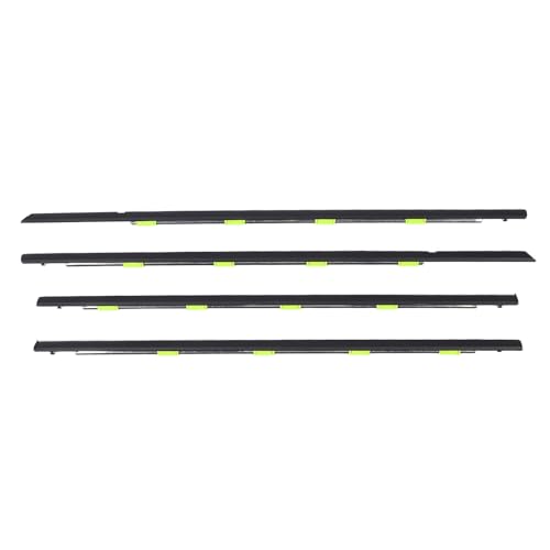 Fabater Auto -Türfenster -Weatherstrip Dichtungsgürtel Leckdichtes Windproof Geräusch 4 Stcs für DX 4D 1996 Bis 2000 von Fabater