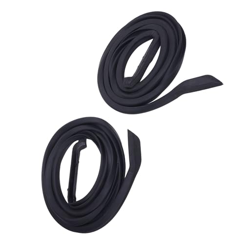 Fabater C7zz6520531a Autotür Weatherstrip -Trimm -Ersatzpaar für Capri 1967 1968, Premium Gummi für Einen Langlebigen Schutz für Klassiker Autobesitzer von Fabater