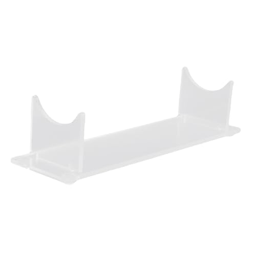 Fabater Compact Light Sword Rack Crystal Clear Acrylschwert Display Stand Organizer für Schwert- und Zauberstabsammler (klar) von Fabater