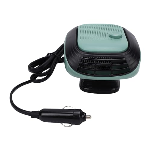 Fabater Einstellbare Autoheizung 360 Grad Rotatable Fast Heizung Windschutzscheibe Deffroster für Limousinen, Wohnmobile und Mehr (dunkelgrün) von Fabater