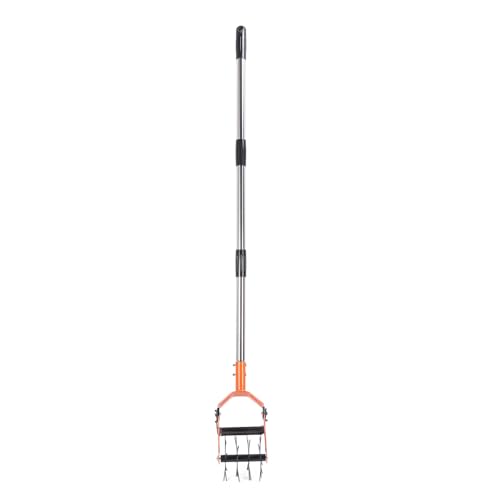 Fabater Einstellbare Gartenhandpinsel mit Unkrautklinge Zum Mischen von und Wiederversammlung, für die Bodenbelüftung und Zum Dekomprimierenden Gehärteten (3 Abschnitte) von Fabater