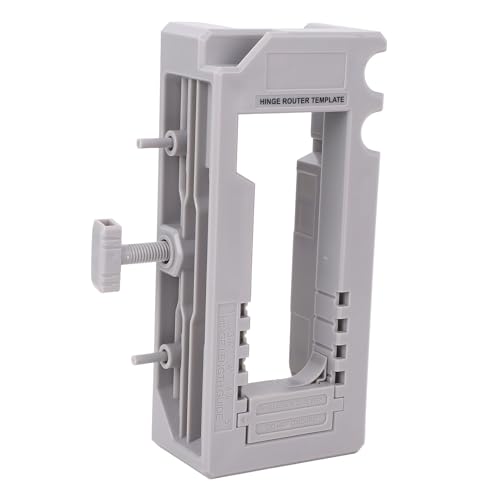 Fabater Einstellbare Türscharnierloch -Loch -Locator für Router: Präzise Scharniervorlage für die Einfache Installation, Geeignet für 3-5 Zoll 1/4 oder 5/8 Zoll Dick Langlebiges Kunststoffmaterial Fabater Einstellbare Türscharnierloch -Loch -Locator für Router: Präzise Scharniervorlage für die Einfache Installation, Geeignet für 3-5 Zoll 1/4 oder 5/8 Zoll Dick Langlebiges Kunststoffmaterial von Fabater