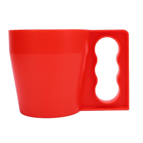 Fabater Eiscreme -Pint -Halter mit Frostschutzmittel, Robuste und Wiederverwendbare Isolierte Tassenhalter für Gefrorene Desserts, Geeignet für Eisliebhaber (Rot) von Fabater