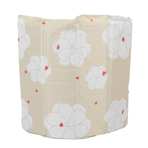 Fabater Faltbares Einweichen -Badewanneneis Heißes Tragbares Einweichenbad für Athleten nach Hause, PVC Isoliert Kalttauchwanne (80 cm) von Fabater