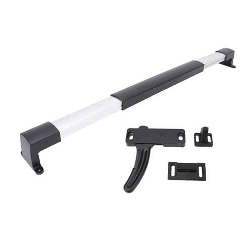 Fabater Flexible Schwarzes Griff -Kit für die Wohnmobiltür für Campingfahrzeuge und Blockiert in Resistenter Metall für Motor Trailer (Rechte Griff -Kit) von Fabater