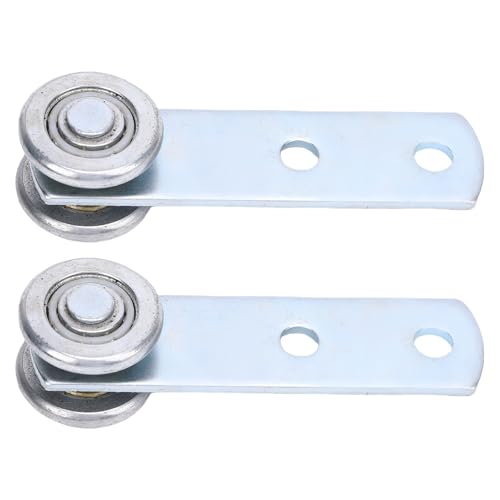 Fabater Garage Trolley Rollers Robustes Lagermetallwalzen für LKW -Garagenscheibe, Stabiles und Stabiles Design für Reibungslose Operationen von Fabater