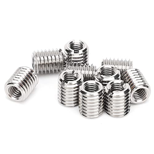 Fabater Gewindekonvertierungssocket Set, 10pcs Einsatzmutter Reduzieren das Reparaturwerkzeug für M6x1.0 Frauen und M10x1.5 Männlicher Gewinde, Ideal für Beleuchtungsanwendungen Fabater Gewindekonvertierungssocket Set, 10pcs Einsatzmutter Reduzieren das Reparaturwerkzeug für M6x1.0 Frauen und M10x1.5 Männlicher Gewinde, Ideal für Beleuchtungsanwendungen von Fabater