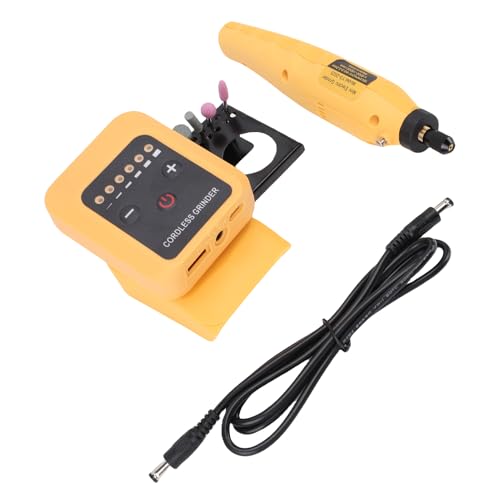 Fabater Kabelless Mini-Rotationspunkt-Werkzeug-Kit Kompakt Leichte Elektrische Rotierbare Schleifstecher 6-Geschwindigkeit 6000-18000 U/Min für Series Battery Workbench Ständer USB Typ C Ausgang von Fabater