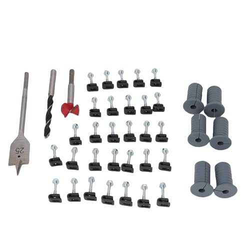 Fabater Kabelrouting -Kit Silikon -Tatsache Wandpass durch Routing Set Sichere Kabel Wohnwand Stahl Silikon (GREY) von Fabater