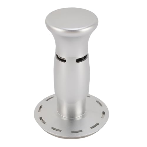 Fabater Kaffeemanipulationsanbetsamtes Extraktion Auto Rebound 25 -BAR Konstante Druckpresse Hammer für Zuhause und Kommerzielle Verwendung aus Edelstahl Aluminium 6x9.5 Cm (SILVER) von Fabater