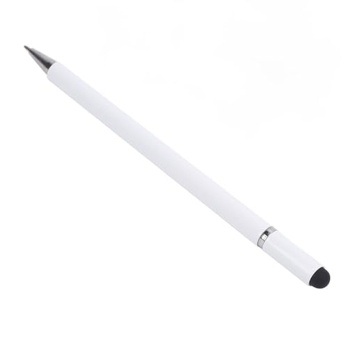 Fabater Kalender Hoher Empfindlichkeit 3 ​​in 1 Stiftstift für Smart Display -Bildschirm, Aluminium -Legierungsstile für Touchscreen, Gummi TIPP Stiftstift für Anwendbares Szenenmaterial (White) von Fabater