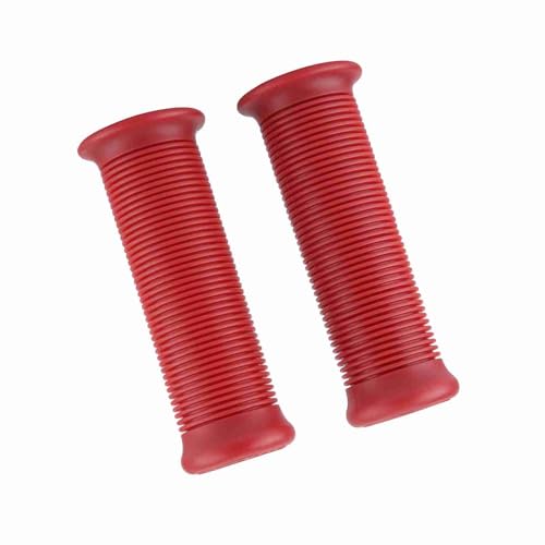 Fabater Klassischer TPU-Griff, ölbeständiger Motorrad-Lenkergriff für Lange Zeit, Einfache Installation für Jeden Motorradfahrer (Rot) von Fabater