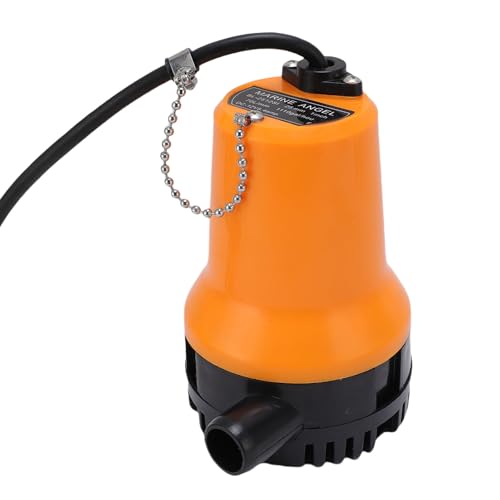 Fabater Kleine Elektrische Wasserpumpe Effizienter Laufrad an Bord Notfallpumpen für Fischwasser Austausch Edelstahl Orange Fabater Kleine Elektrische Wasserpumpe Effizienter Laufrad an Bord Notfallpumpen für Fischwasser Austausch Edelstahl Orange von Fabater