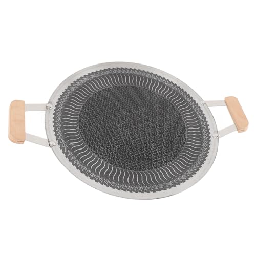 Fabater Langlebige Koreanische Grillpfanne mit Doppelten Ohrengriff für das Hängen für Barbecue -Partys mit Freunden (38 cm) von Fabater