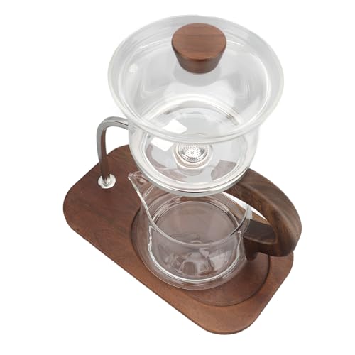 Fabater Lazy Kungfu Tea Pot Set Safe Robuste Glasmaterialien Genauige Giftfunktion für Teepartys von Fabater