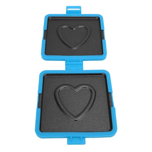 Fabater Mikrowavierbarer Non -Stick -Toaster für Waffles Frühstücks Sandwichhersteller Mühelosen Reinigung für Schnelle Mahlzeiten überall, Lebensmittel Sicheres Material Zum Sicheren Kochen. (B) von Fabater