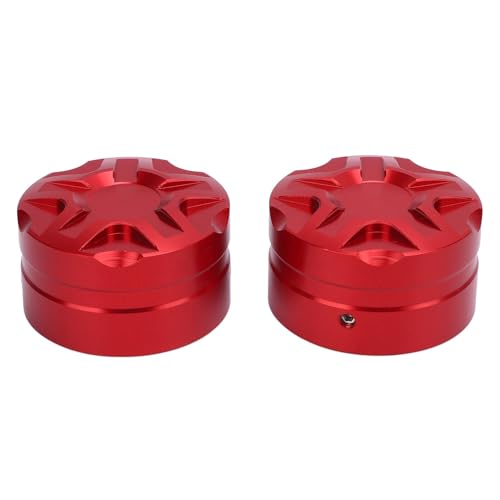 Fabater Motorrad -Windschutzscheibe -Auftriebsschalter Schutzabdeckung Robust (Rot) von Fabater