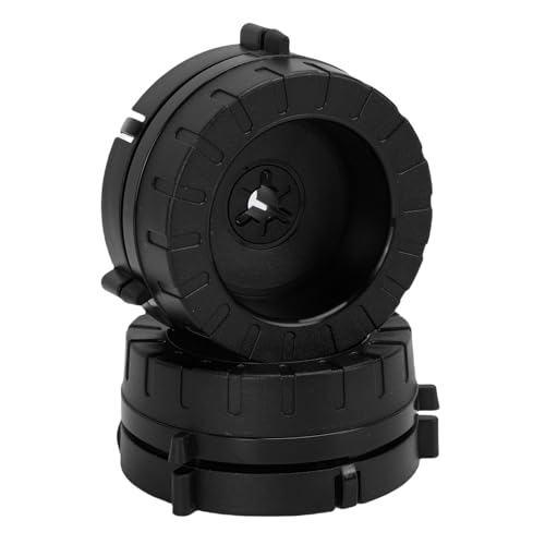 Fabater NAB -Hub -Adapter Lockbarer Kunststoffbasis für Rolle zu Reel Batine Recorder, Präzise Handwerkskunst für Audiophile (BLACK) von Fabater