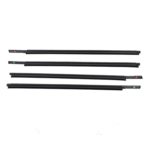 Fabater Premium-Autofenster-Weatherstrip-Siegelgürtel-Leckebetriebe, 4 Stcs Strong Seal Kit für SX4 2006-2014 von Fabater