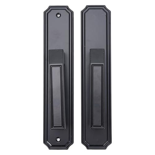 Fabater Ruhige Keyed -Türgriff Schloss Set Reibungsloses Operationstürschloss -Set für Hotels Schools Spielzimmer Schwarz 800 G von Fabater