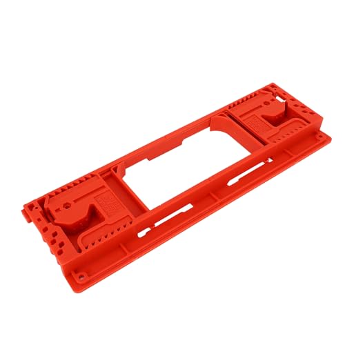 Fabater Scharniere Router -Vorlage Vielseitige Kompatibilität Effektive Installation für Professionelle Türscharnierinstallation für 1/4in und 5/8 -Zoll Runde von Fabater