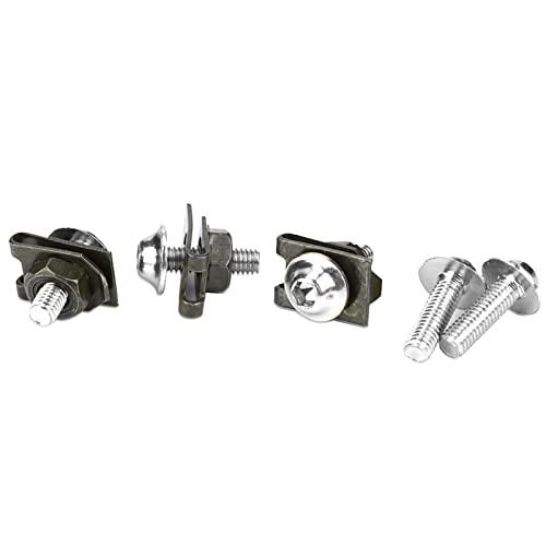 Fabater Stilvoller Motorradverkleidungskörper Screw/Fastener Kit Lange Dauerhafter Glanz Direkter Ersatz für Lagerschrauben für Anfängerfahrer (SILVER) von Fabater