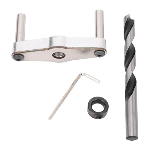 Fabater Straight Hole Drill Guide Versteckte Nahtdesign Dübel Jig Kit Effiziente Selbstzentrierung für Holzbearbeitungsprojekte Aluminiumlegierung Edelstahl 1 Pack anwendbar: Verbesserung Ihrer (8 mm) von Fabater