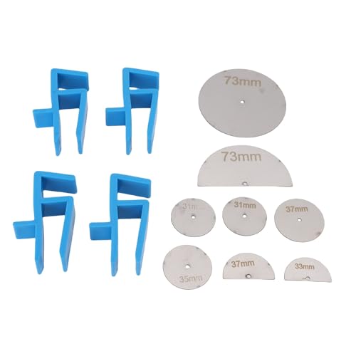 Fabater Tischtischvoreinlage -Set mit Effizientem Schließplattenschließgeklappbarer Zackenbarsch für die Installation von Blue Wood -Arbeitsschrank für Verschiedene Holzarbeitsplätze von Fabater